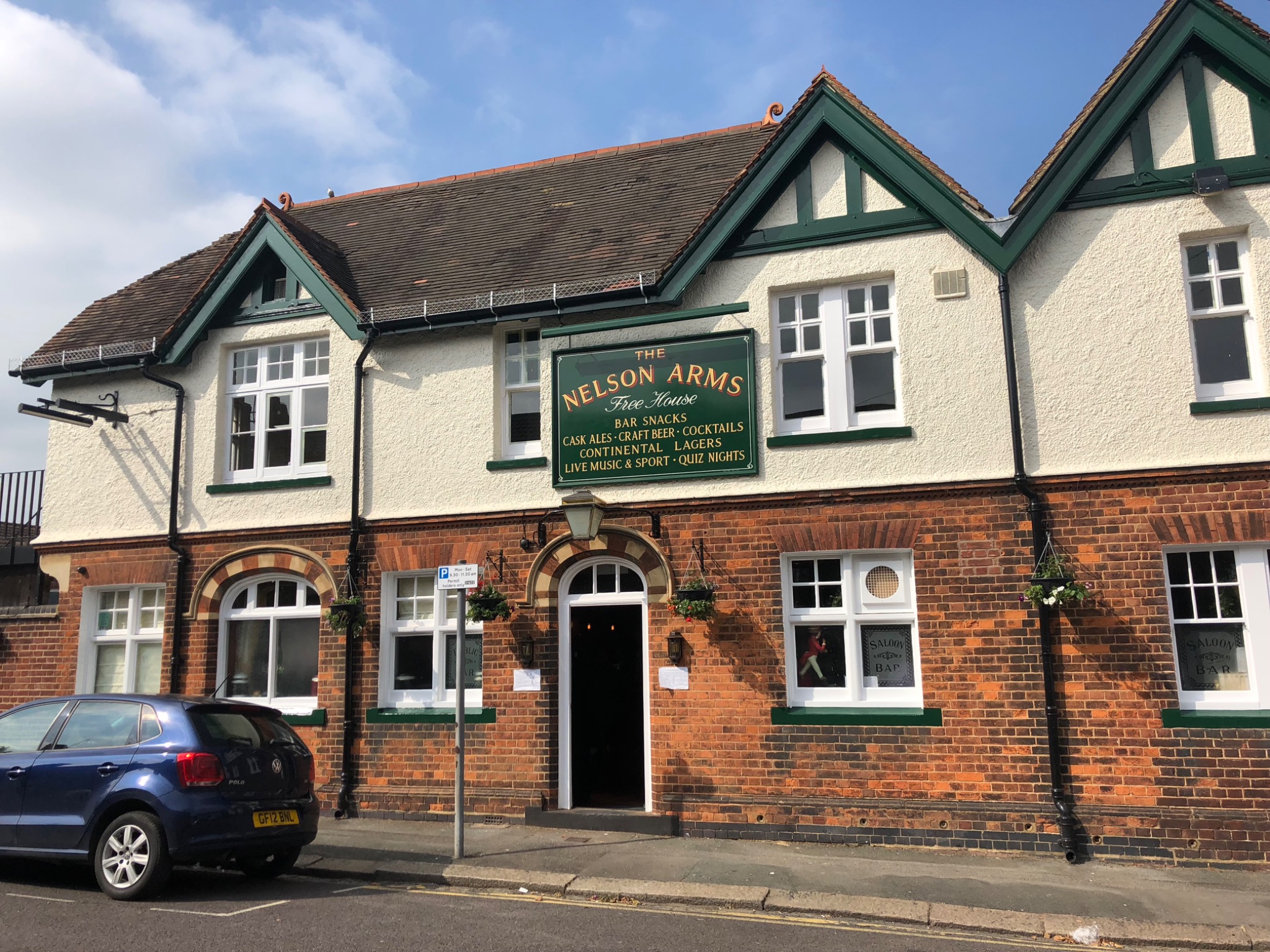Exterior of The Nelson Arms, Tonbridge